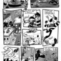 A page from a short cartoon noir comic about Rickety Rat