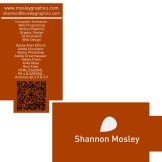 card designed for Mosley Graphics.