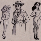 Characters from The Big Sleep