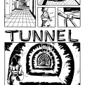 Page 1 of "Tunnel Vision" for Dime-Store Noir